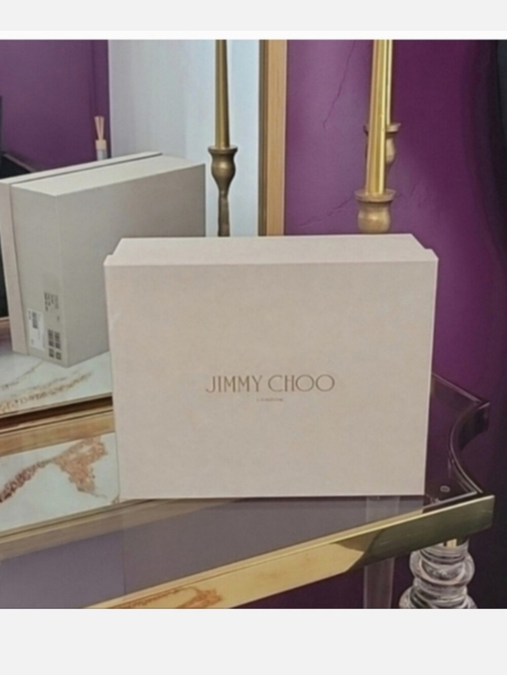 Jimmy choo empty box